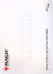 Sword of Sinew and Steel // Sword of Sinew and Steel [Modern Horizons Art Series] | Lots Moore NSW