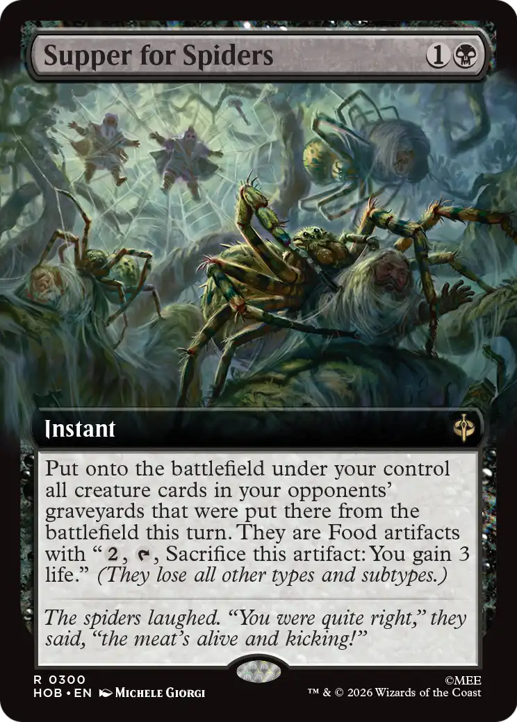 Supper for Spiders (Extended Art) [The Hobbit] | Lots Moore NSW