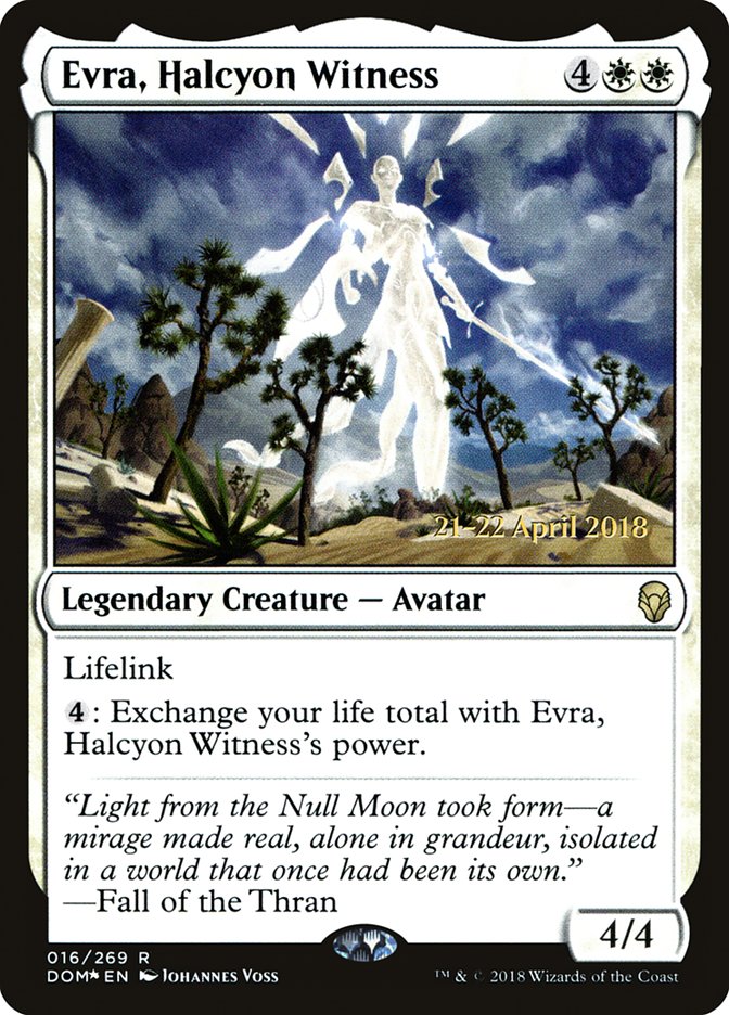 Evra, Halcyon Witness [Dominaria Prerelease Promos] | Lots Moore NSW