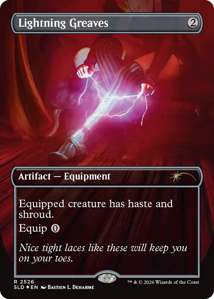 Lightning Greaves (2526) [Secret Lair Drop Series] | Lots Moore NSW