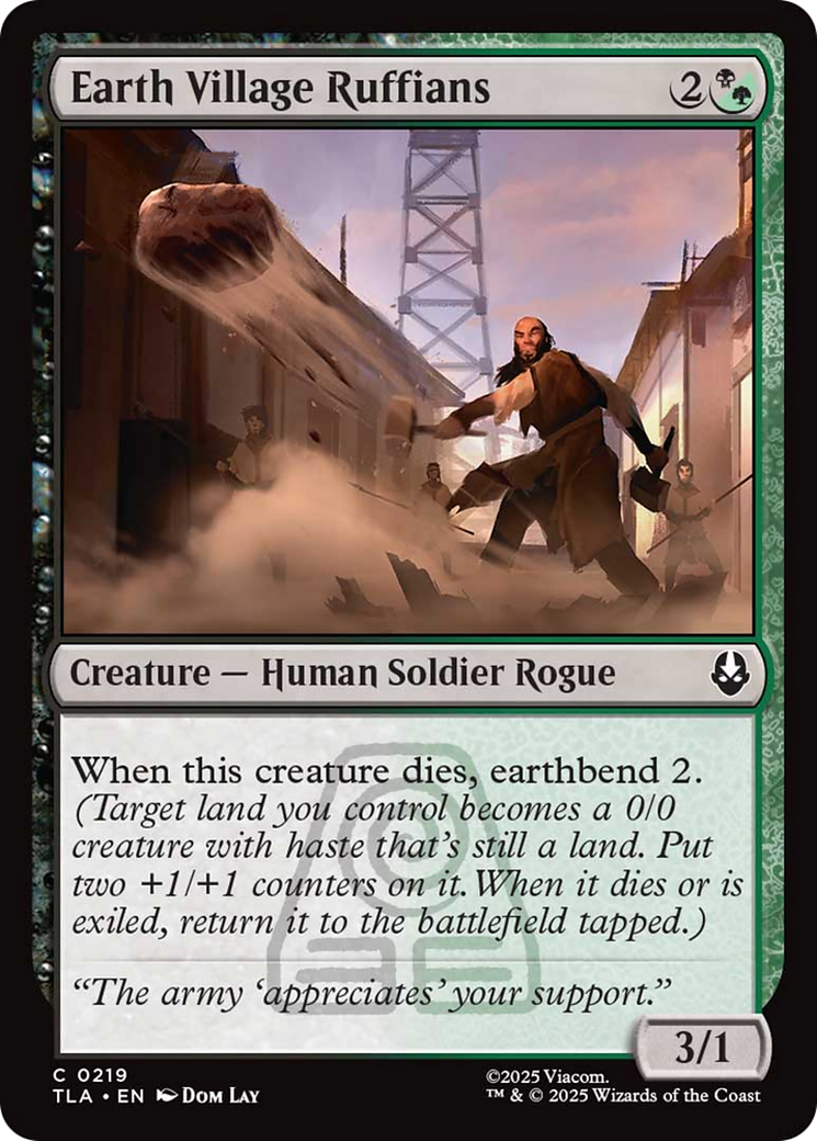 Earth Village Ruffians [Avatar: The Last Airbender] | Lots Moore NSW