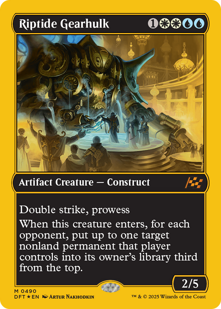 Riptide Gearhulk (First-Place Foil) [Aetherdrift] | Lots Moore NSW