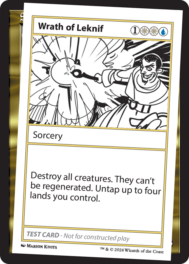 Wrath of Leknif [Mystery Booster 2 Playtest Cards] | Lots Moore NSW