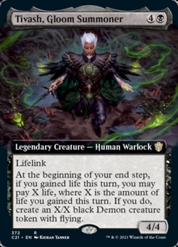 Tivash, Gloom Summoner (Extended Art) [Commander 2021] | Lots Moore NSW