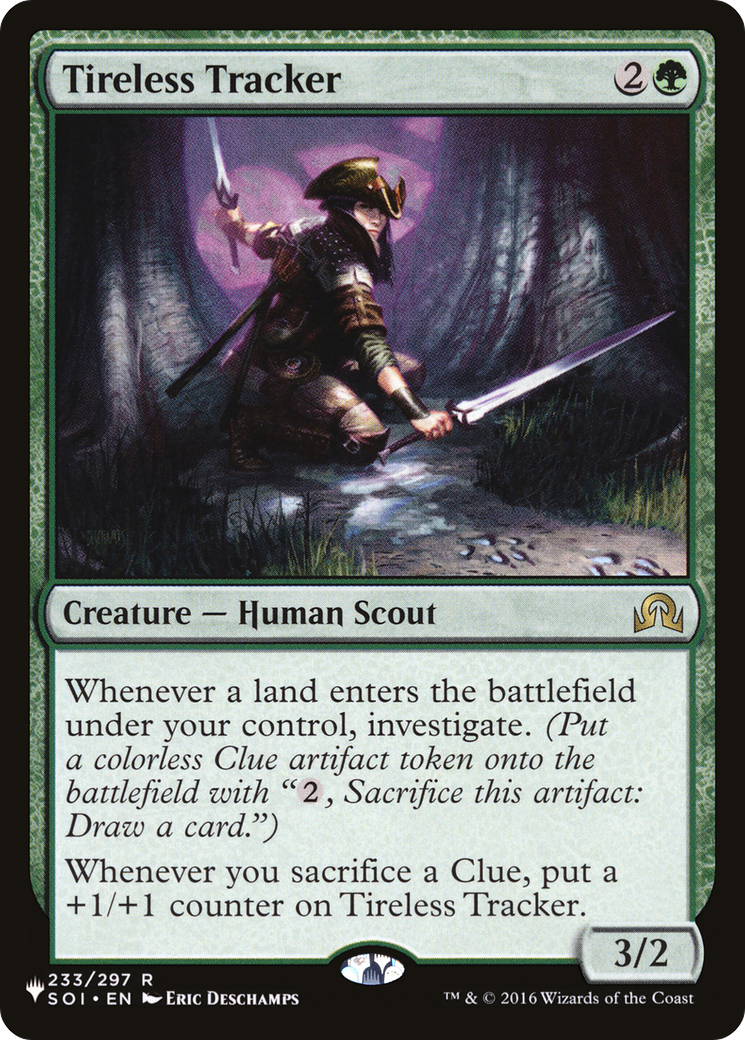 Tireless Tracker Art Card [Innistrad Remastered Art Series] | Lots Moore NSW