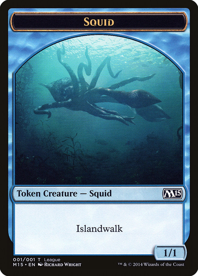 Squid Token [League Tokens 2014] | Lots Moore NSW