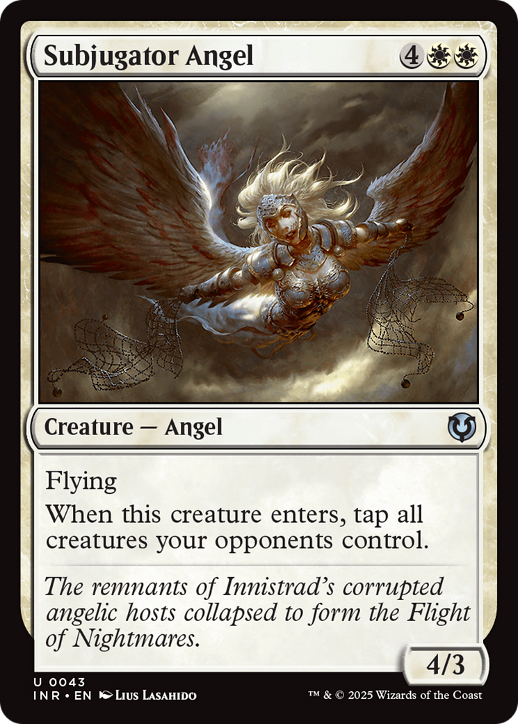 Subjugator Angel [Innistrad Remastered] | Lots Moore NSW