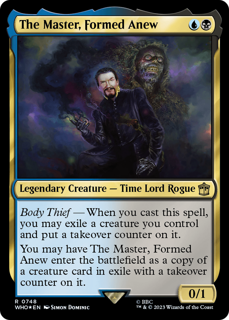 The Master, Formed Anew (Surge Foil) [Doctor Who] | Lots Moore NSW