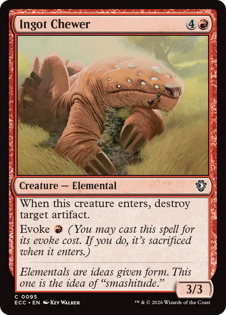 Ingot Chewer [Lorwyn Eclipsed Commander] | Lots Moore NSW