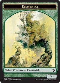 Elemental // Thopter (026) Double-Sided Token [Commander 2018 Tokens] | Lots Moore NSW