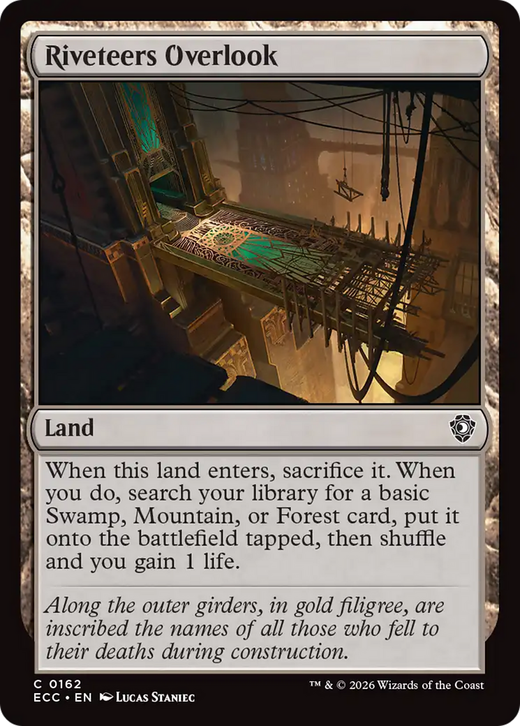 Riveteers Overlook [Lorwyn Eclipsed Commander] | Lots Moore NSW