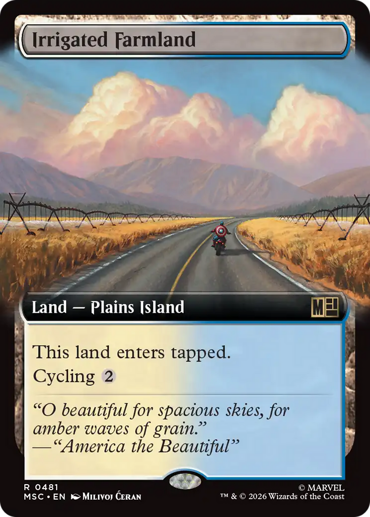 Irrigated Farmland (Extended Art) [Marvel Super Heroes Commander] | Lots Moore NSW