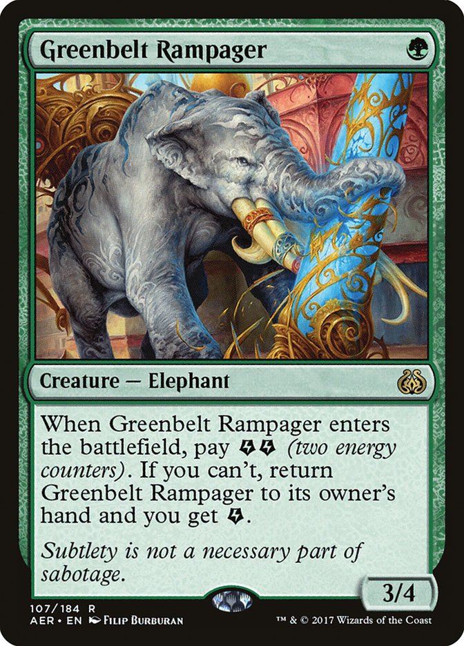 Greenbelt Rampager [Aether Revolt] | Lots Moore NSW