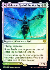 Reidane, God of the Worthy // Valkmira, Protector's Shield [Kaldheim Prerelease Promos] | Lots Moore NSW