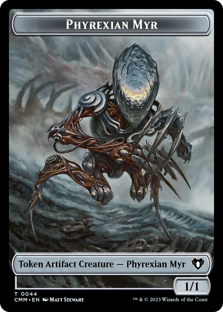 Phyrexian Myr Token [Commander Masters Tokens] | Lots Moore NSW