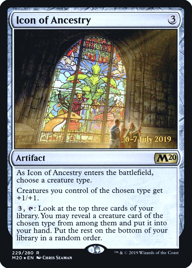 Icon of Ancestry [Core Set 2020 Prerelease Promos] | Lots Moore NSW
