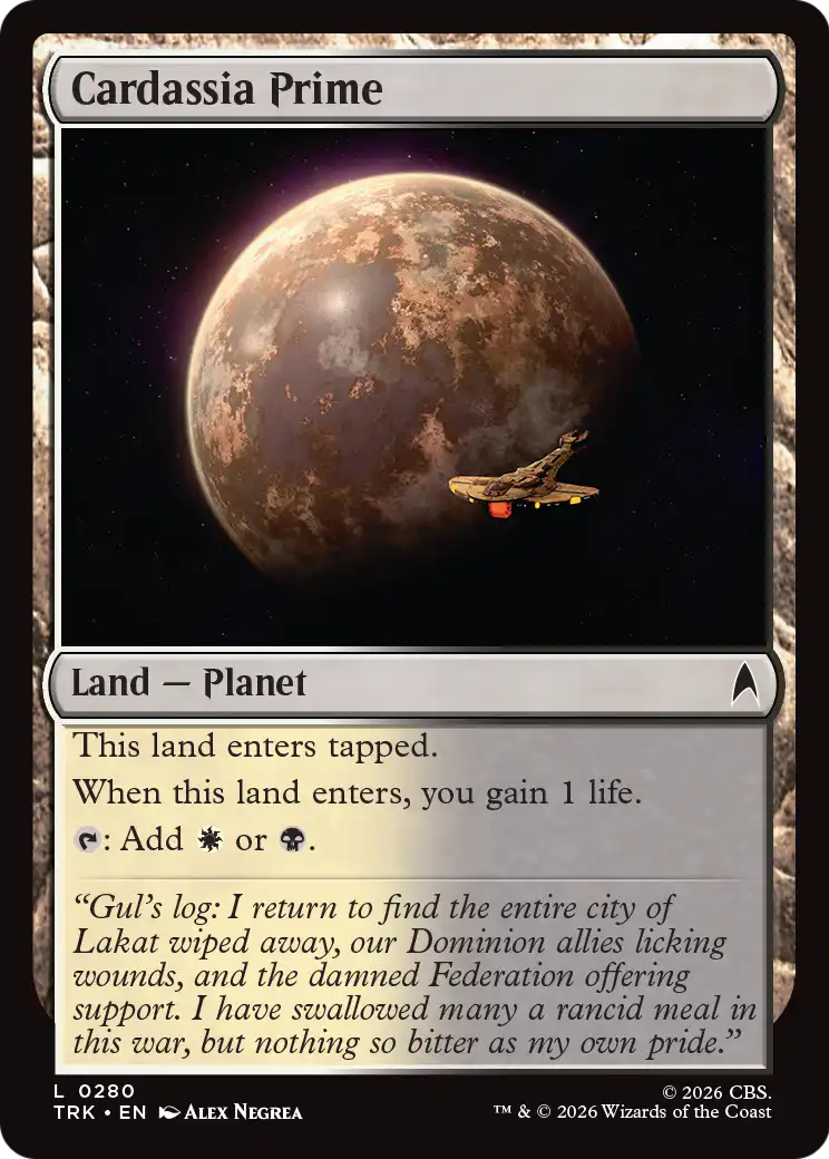 Cardassia Prime [Star Trek] | Lots Moore NSW
