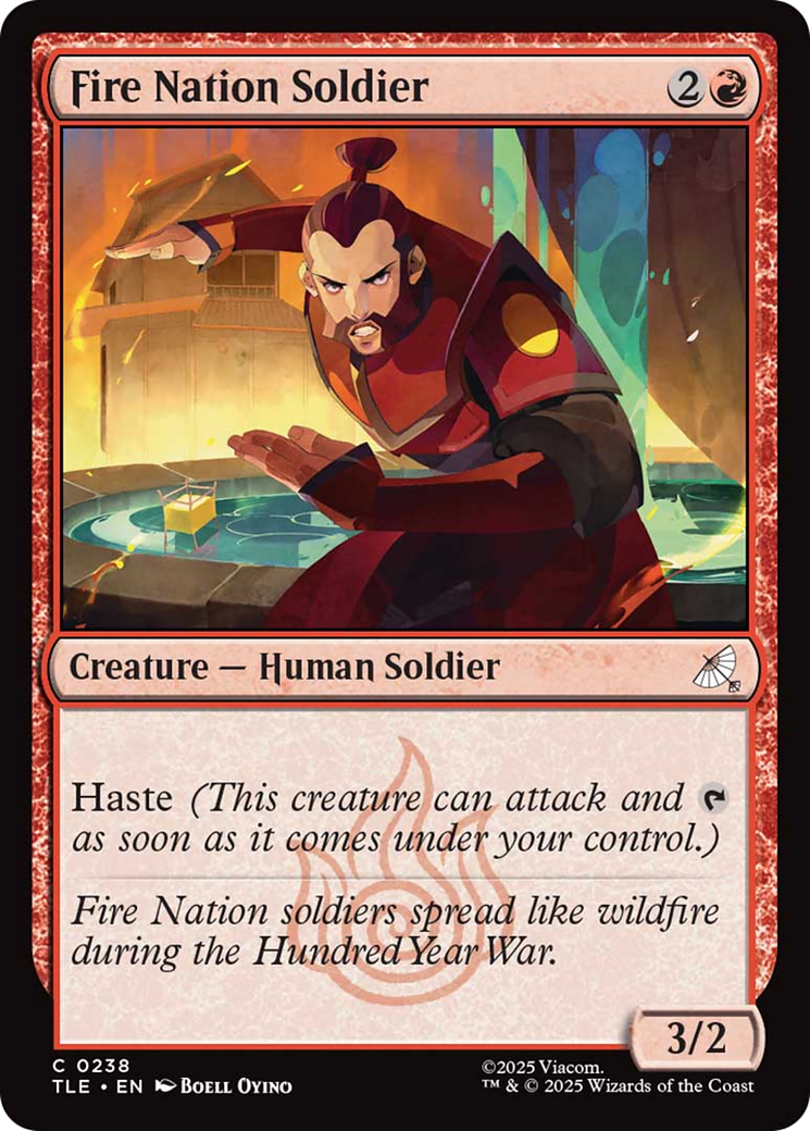 Fire Nation Soldier [Avatar: The Last Airbender: Eternal-Legal] | Lots Moore NSW