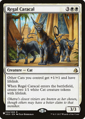 Regal Caracal [The List] | Lots Moore NSW