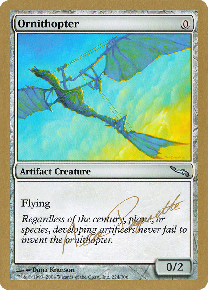 Ornithopter (Aeo Paquette) [World Championship Decks 2004] | Lots Moore NSW