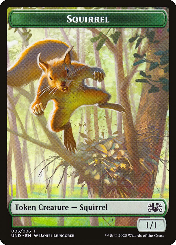Beeble // Squirrel Double-Sided Token [Unsanctioned Tokens] | Lots Moore NSW