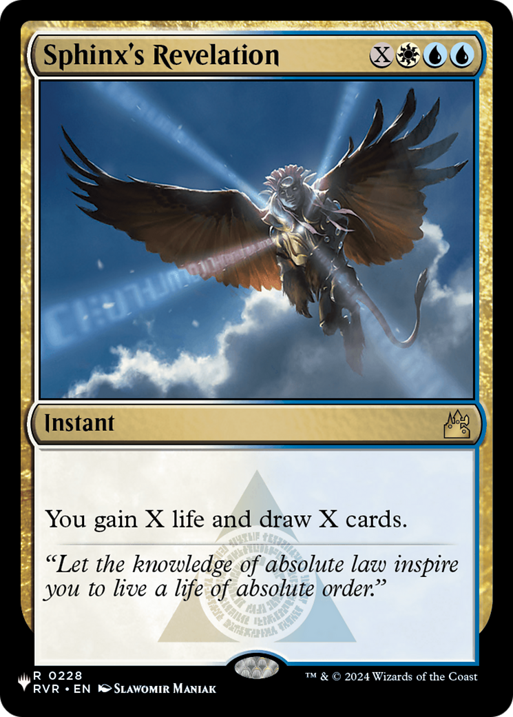 Sphinx's Revelation [The List] | Lots Moore NSW