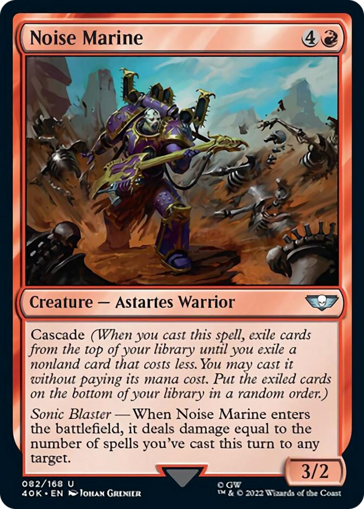 Noise Marine (Surge Foil) [Warhammer 40,000] | Lots Moore NSW
