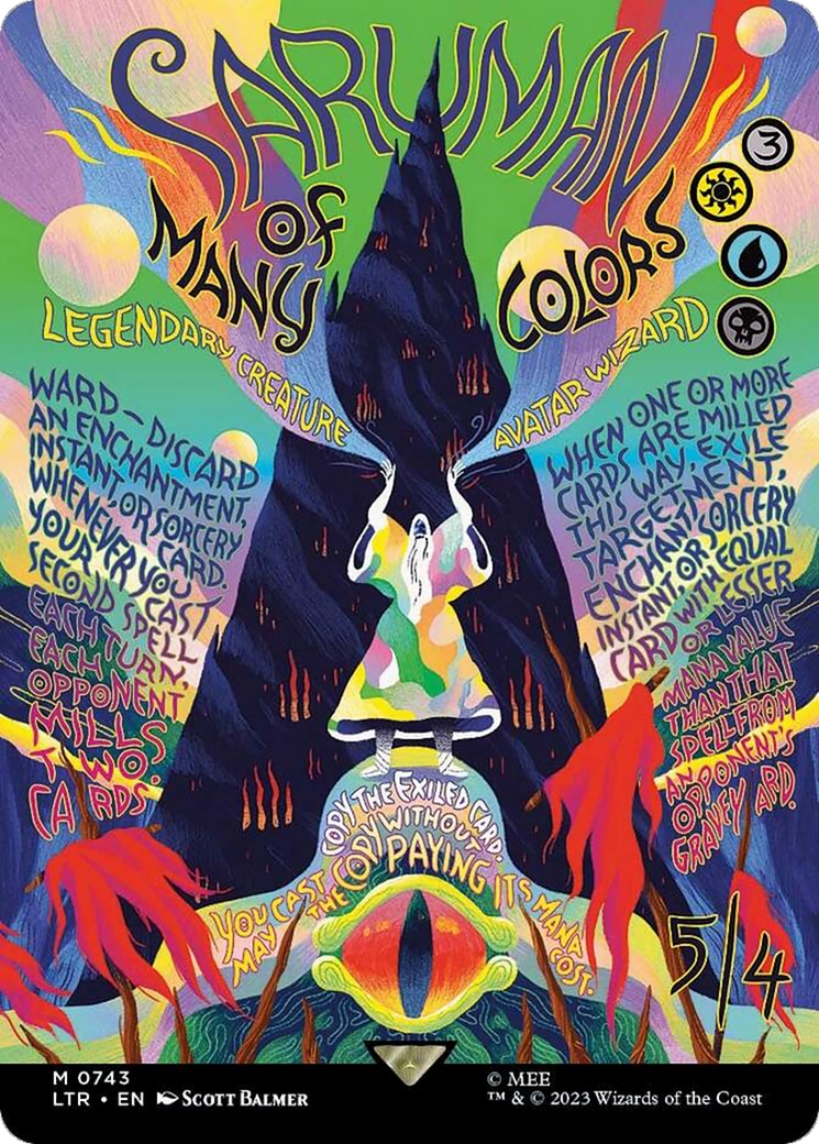 Saruman of Many Colors (Borderless Poster) [The Lord of the Rings: Tales of Middle-Earth] | Lots Moore NSW