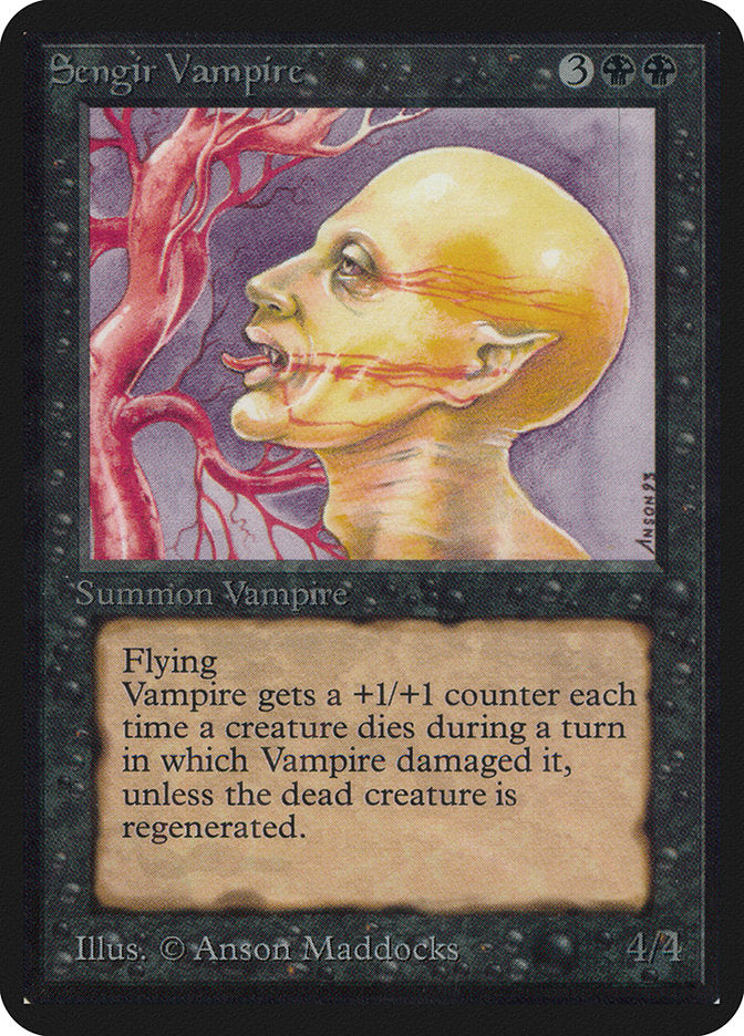 Sengir Vampire [Alpha Edition] | Lots Moore NSW