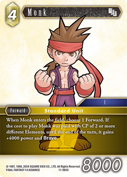Monk [Opus XI] | Lots Moore NSW