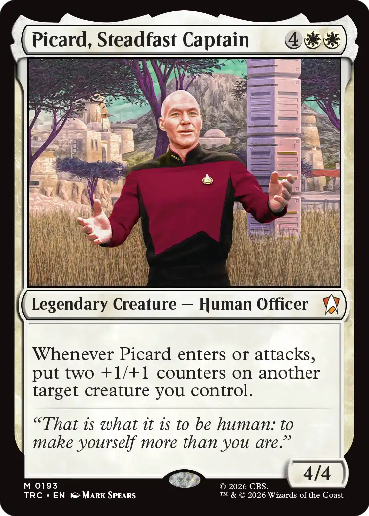 Picard, Steadfast Captain [Star Trek Commander] | Lots Moore NSW