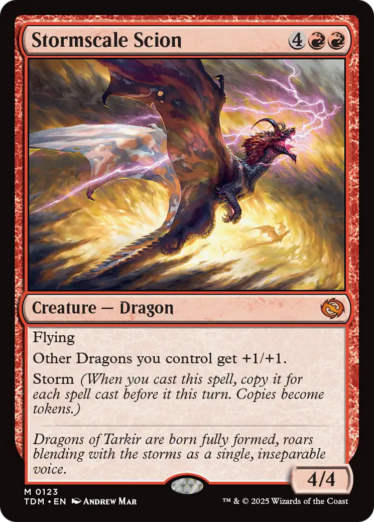 Stormscale Scion [Tarkir: Dragonstorm] | Lots Moore NSW