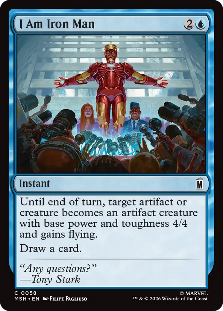 I Am Iron Man [Marvel Super Heroes] | Lots Moore NSW