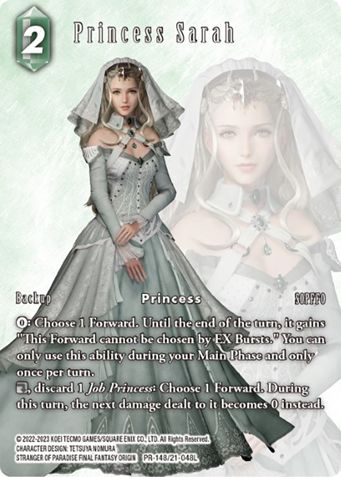 Princess Sarah [Promo Cards] | Lots Moore NSW