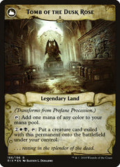 Profane Procession // Tomb of the Dusk Rose [Rivals of Ixalan Prerelease Promos] | Lots Moore NSW