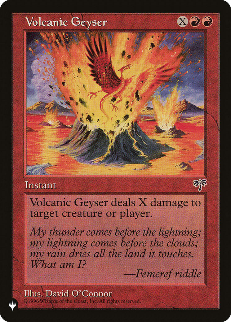 Volcanic Geyser [The List] | Lots Moore NSW