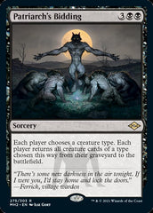 Patriarch's Bidding (Foil Etched) [Modern Horizons 2] | Lots Moore NSW