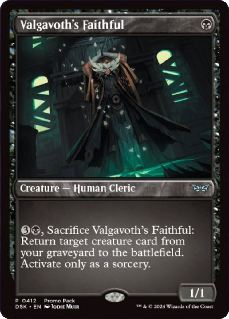 Valgavoth's Faithful [Duskmourn: House of Horror Promos] | Lots Moore NSW