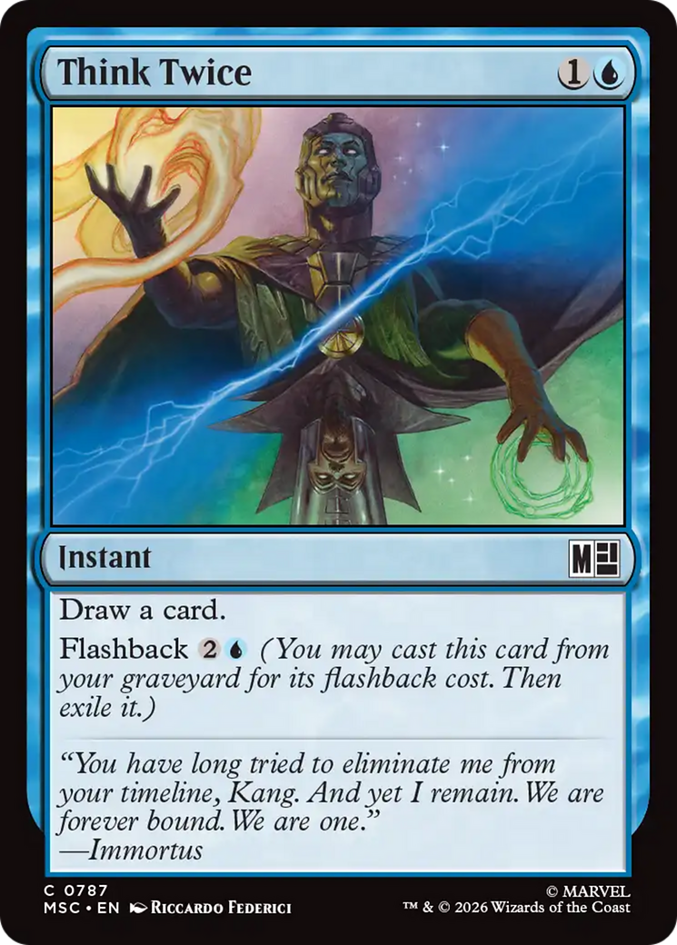 Think Twice [Marvel Super Heroes Commander] | Lots Moore NSW
