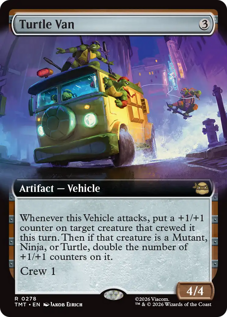 Turtle Van (Extended Art) [Teenage Mutant Ninja Turtles] | Lots Moore NSW