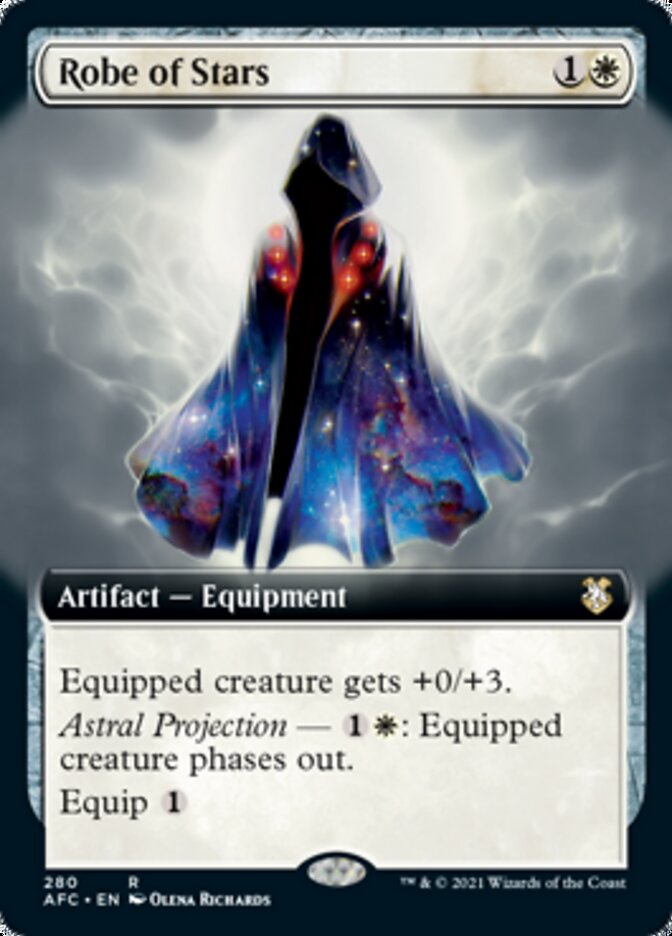 Robe of Stars (Extended Art) [Dungeons & Dragons: Adventures in the Forgotten Realms Commander] | Lots Moore NSW