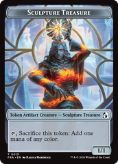 Sculpture Treasure // Beast Double-Sided Token [Reality Fracture Tokens] | Lots Moore NSW