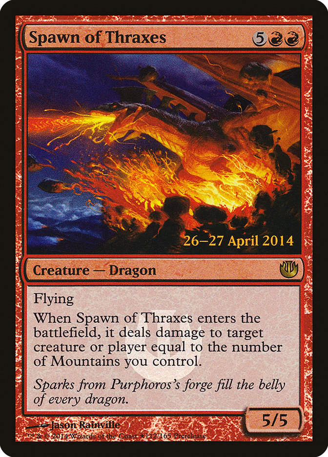 Spawn of Thraxes [Journey into Nyx Prerelease Promos] | Lots Moore NSW