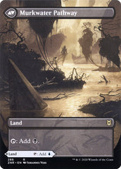 Clearwater Pathway // Murkwater Pathway (Borderless Alternate Art) [Zendikar Rising] | Lots Moore NSW