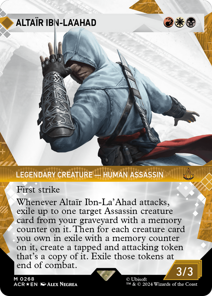 Altair Ibn-La'Ahad (Showcase) (Textured Foil) [Assassin's Creed] | Lots Moore NSW