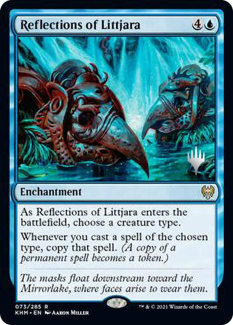 Reflections of Littjara (Promo Pack) [Kaldheim Promos] | Lots Moore NSW