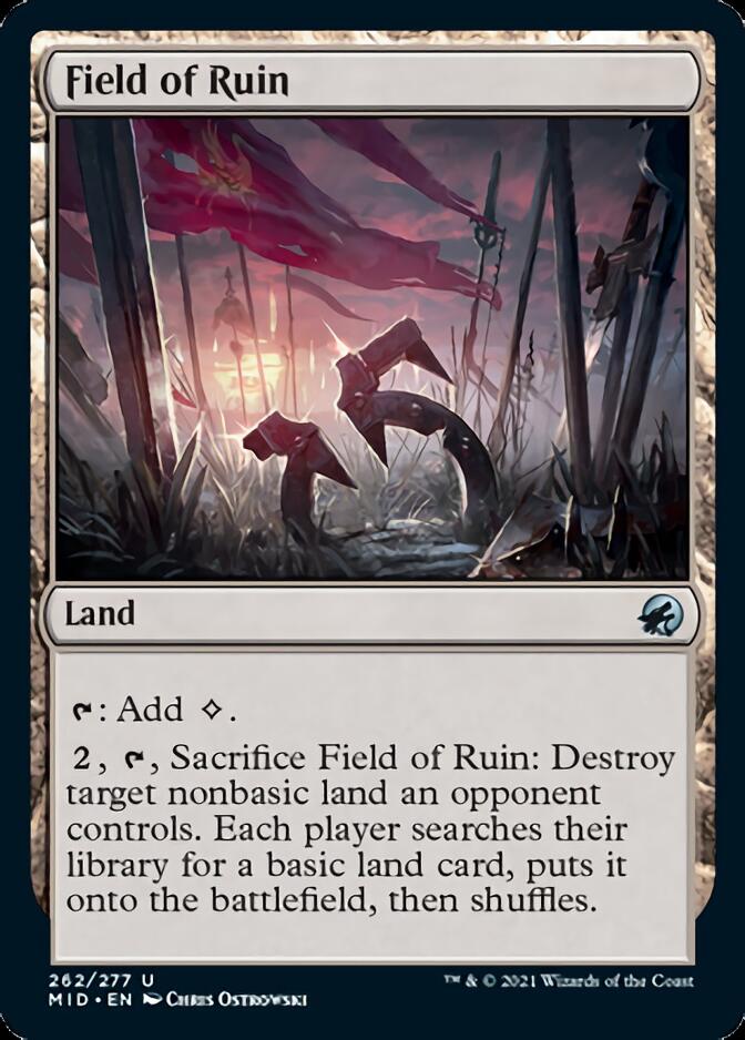 Field of Ruin [Innistrad: Midnight Hunt] | Lots Moore NSW
