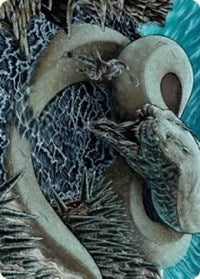 Koma, Cosmos Serpent 2 Art Card [Kaldheim Art Series] | Lots Moore NSW