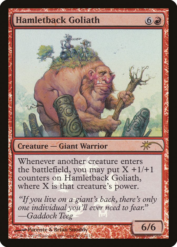 Hamletback Goliath [Resale Promos] | Lots Moore NSW