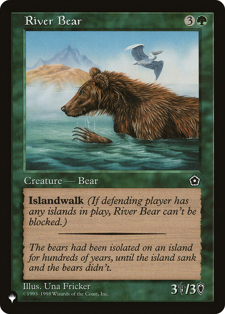 River Bear [The List] | Lots Moore NSW